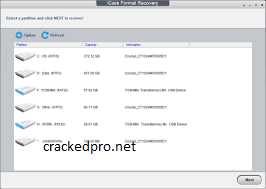 iCare Format Recovery  Crack 